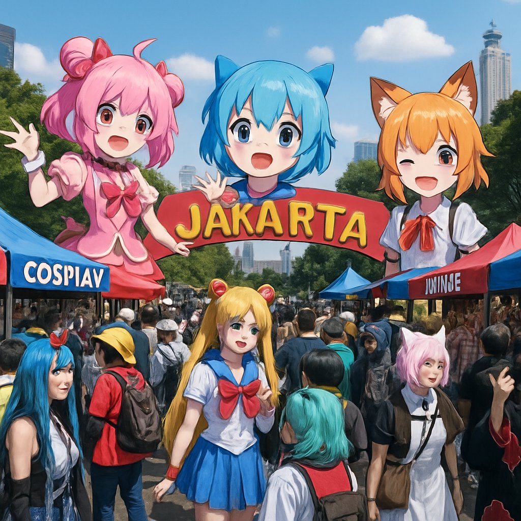 Festival Anime dan Pop Culture Zeusbola di Jakarta